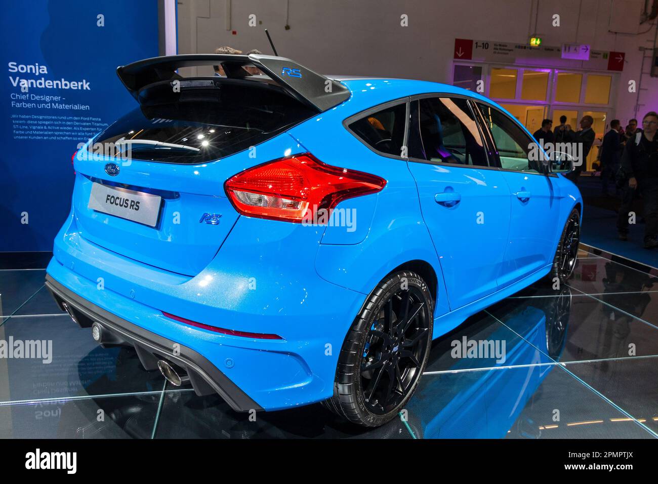 Ford Focus RS auf der IAA Motor Show in Frankfurt. Deutschland - 12. September 2017 Stockfoto