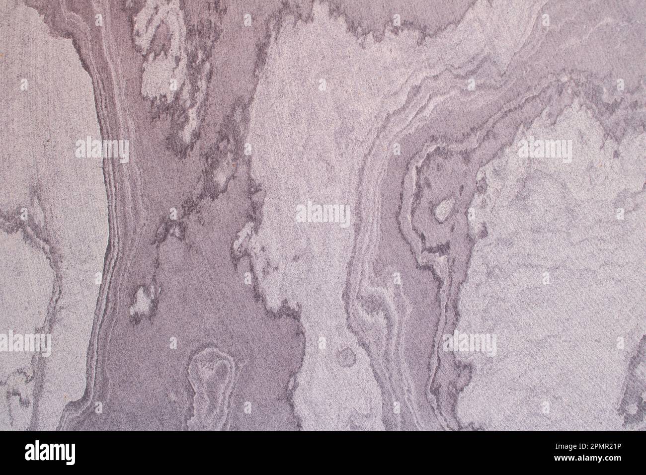 Grauer Marmorfußboden aus Vinyl, wunderschöner grauer Marmorhintergrund. Stockfoto