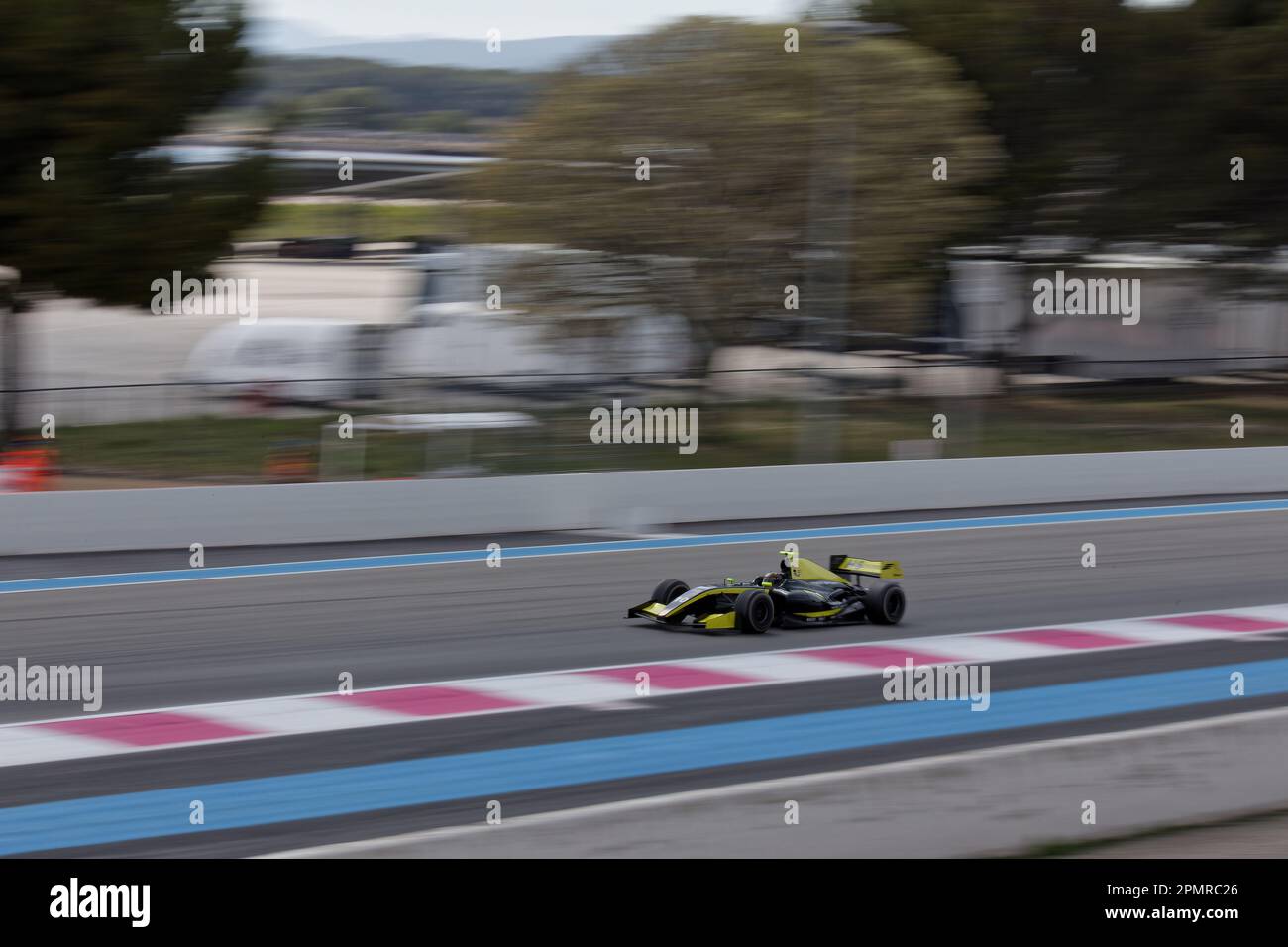 BOSS GP - GRAND PRIX DE FRANCE HISTORIQUE 2023 im Circuit Paul Ricard , Castellet, FRANKREICH, 07/04/2023 Florent 'MrCrash' B.. Stockfoto