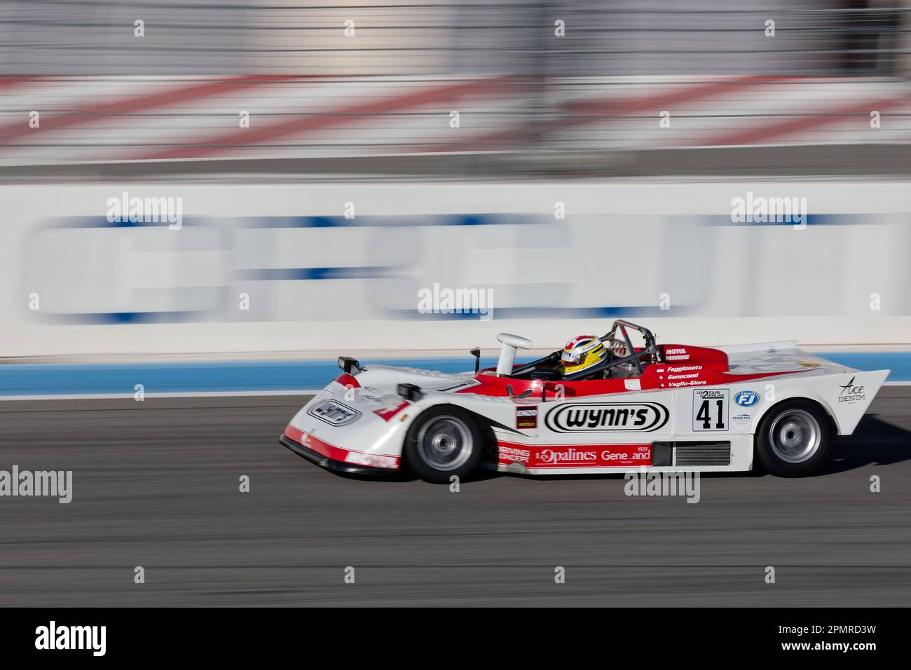 Endurance 6h V de V - GRAND PRIX DE FRANCE HISTORIQUE 2023 im Circuit Paul Ricard , Castellet, FRANKREICH, 07/04/2023 Florent 'MrCrash' B.. Stockfoto