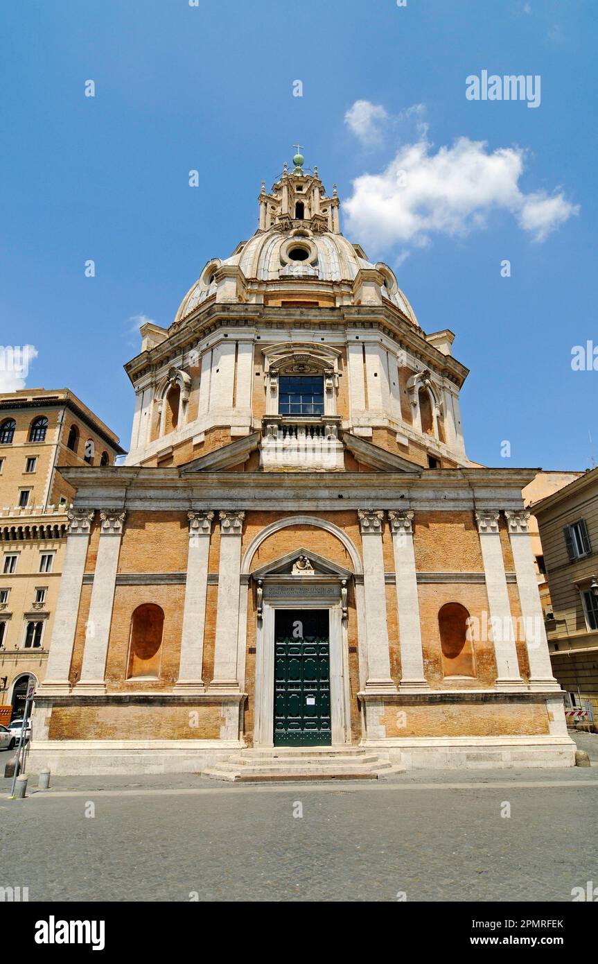 Santa Maria di Loreto, Kirche, Piazza Venezia, Platz, Rom, Lazio, Italien Stockfoto