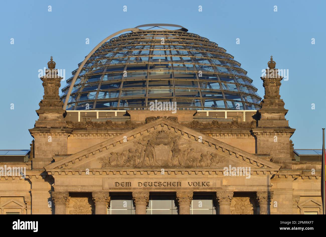 Reichstag, Tiergarten, Berlin, Deutschland Stockfoto