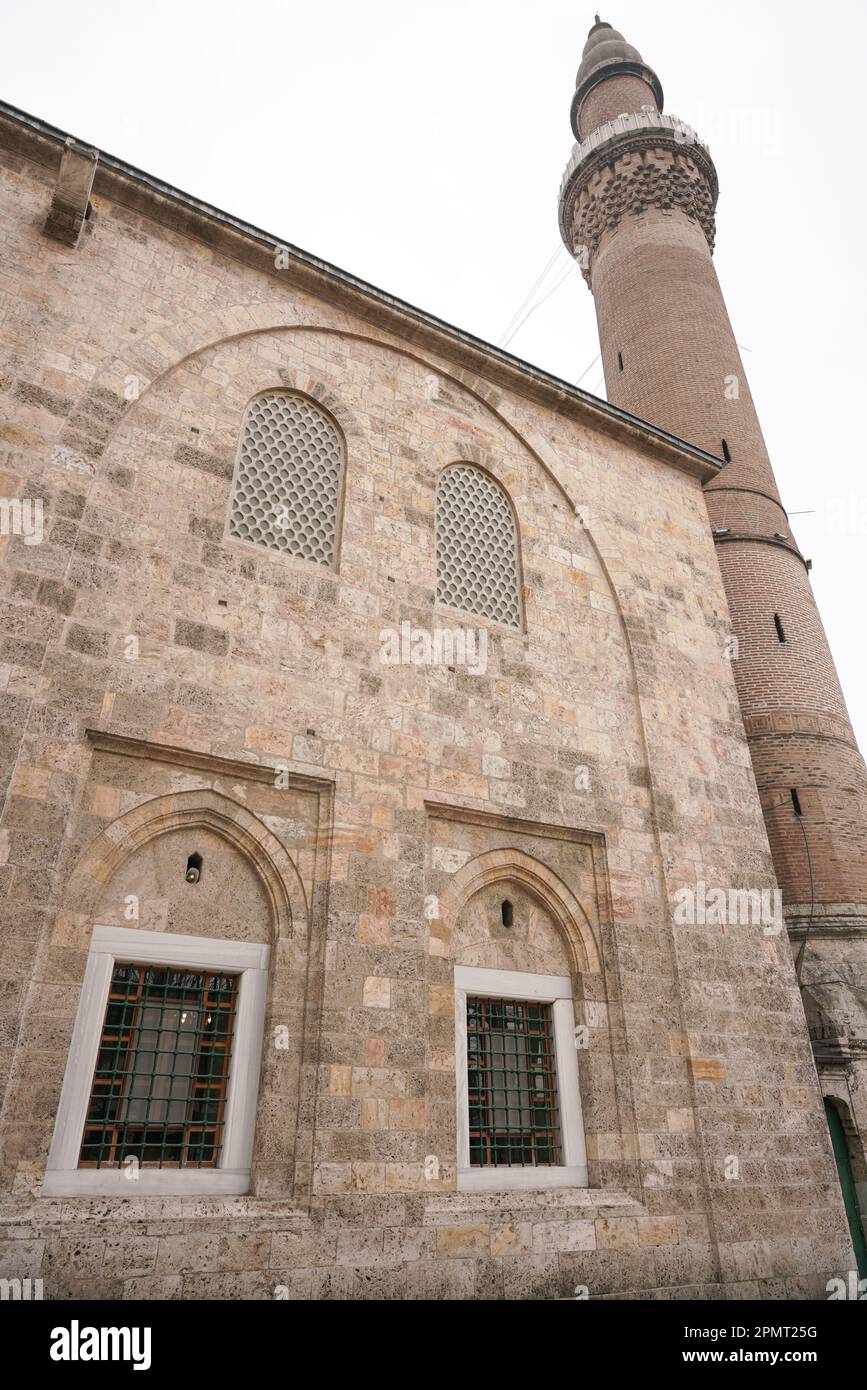 Große Moschee von Bursa, Ulu Camii in Bursa, Turkiye Stockfotografie