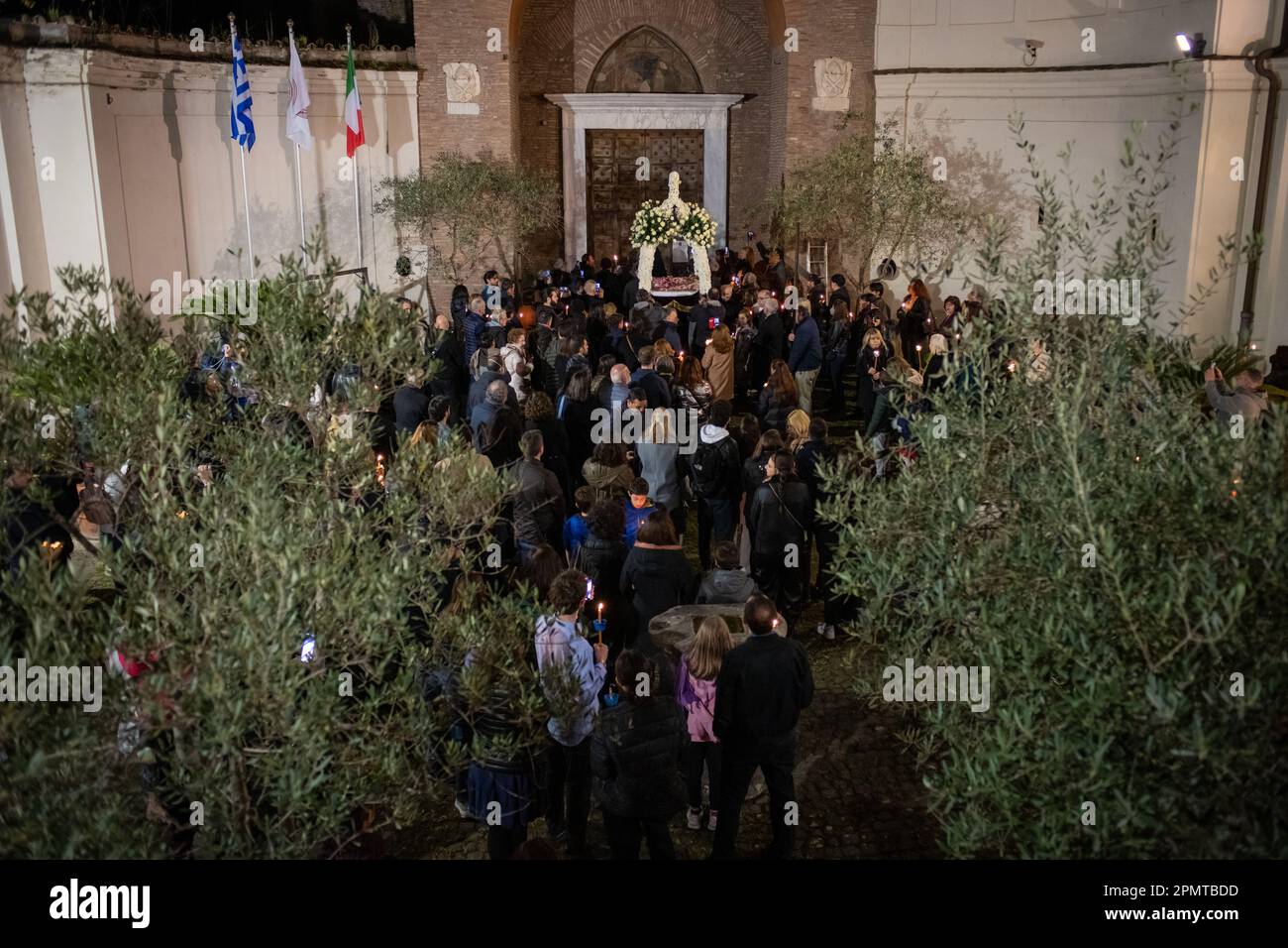 Chiesa di san teodoro al palatino Fotos und Bildmaterial in hoher