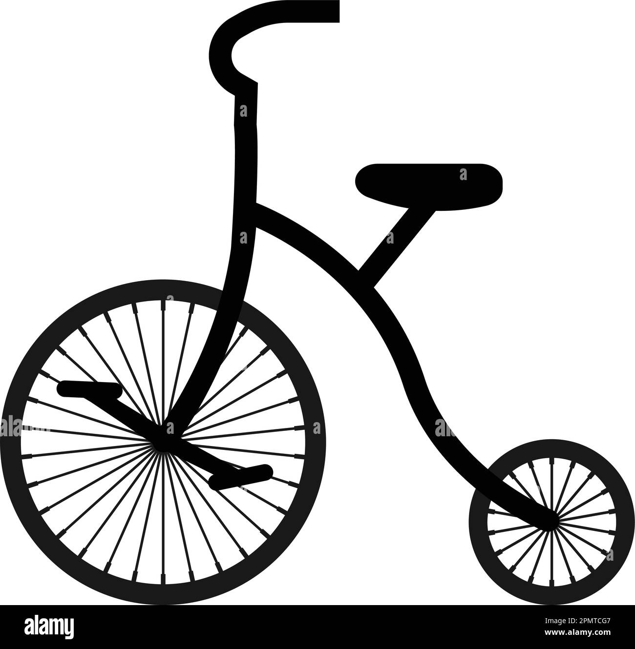 circus Bike Symbol Vektordarstellung Symboldesign Stock Vektor