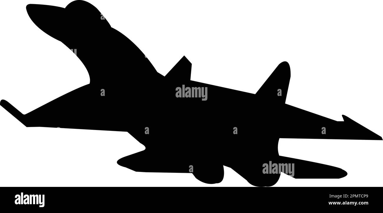 Vektorschablonendesign für das Symbol der Kampfflugzeuge Stock Vektor