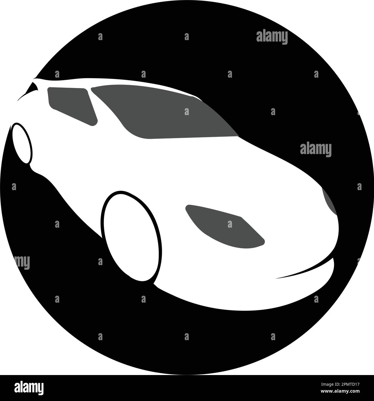 Design mit Vektorgrafiken für Rennwagen Stock Vektor