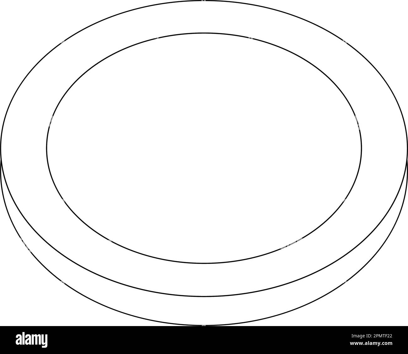 Vektordesign für Münzsymbole Stock Vektor