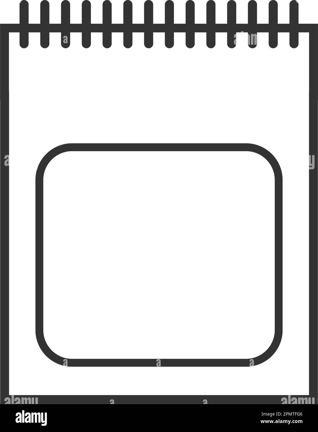 Vektordesign für Kalendersymbole Stock Vektor