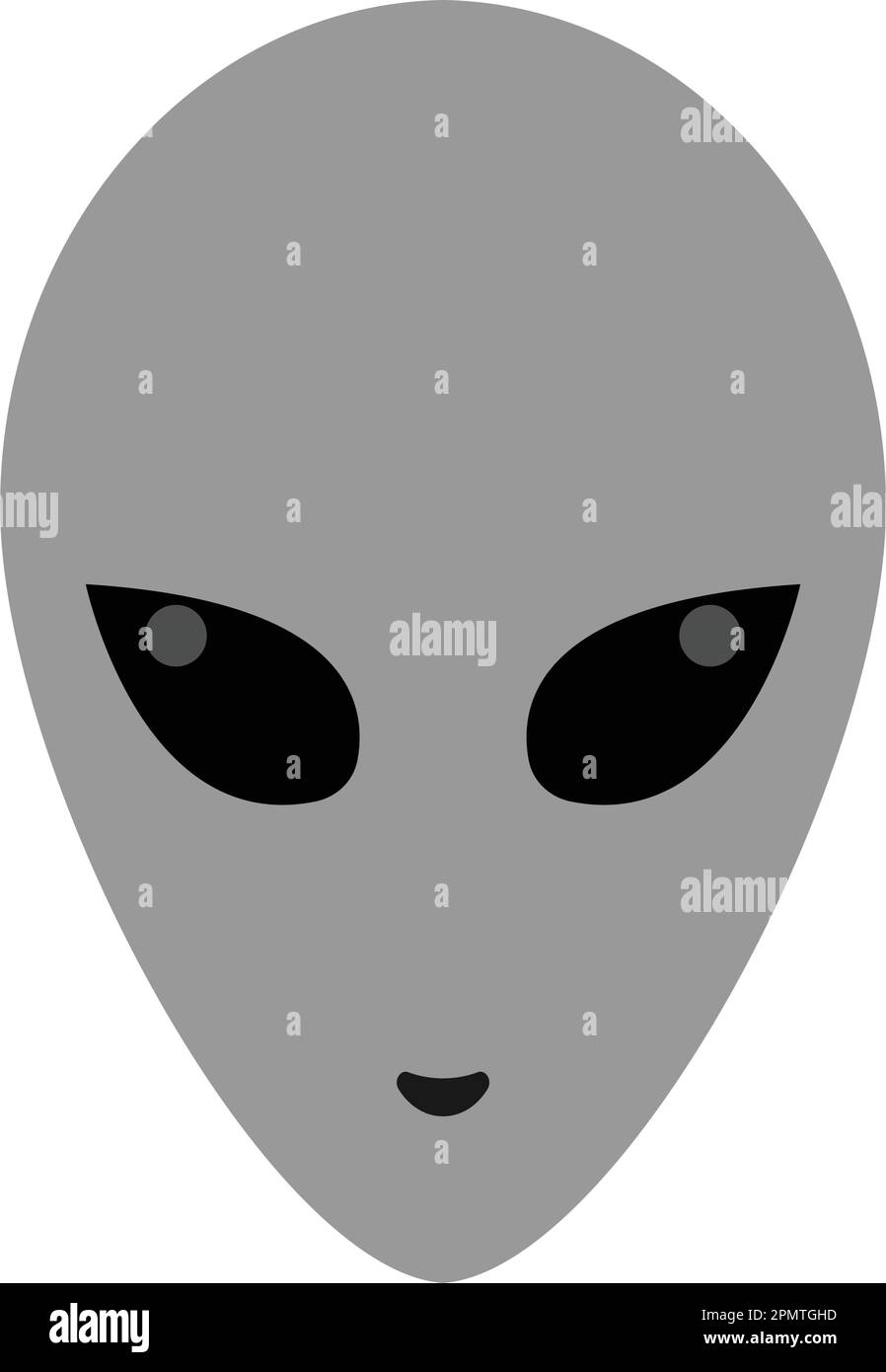 Alien Icon Vektor Illustrationsdesign Stock Vektor