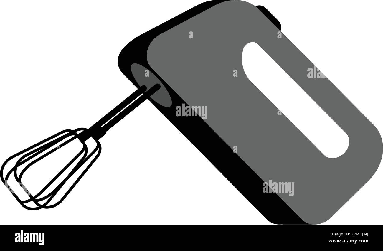 Handmixer Symbolvektor Darstellung einfaches Design. Stock Vektor