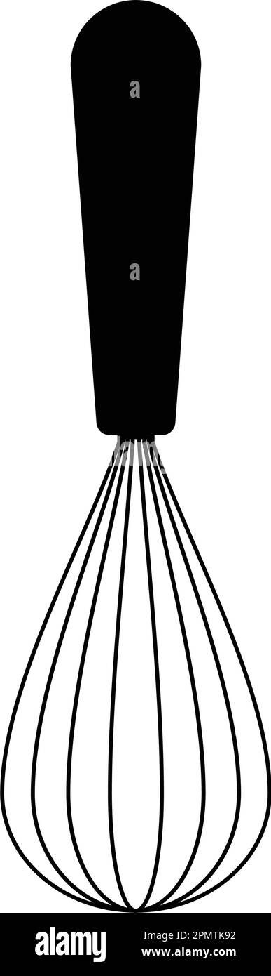 Handmixer Symbolvektor Darstellung einfaches Design. Stock Vektor