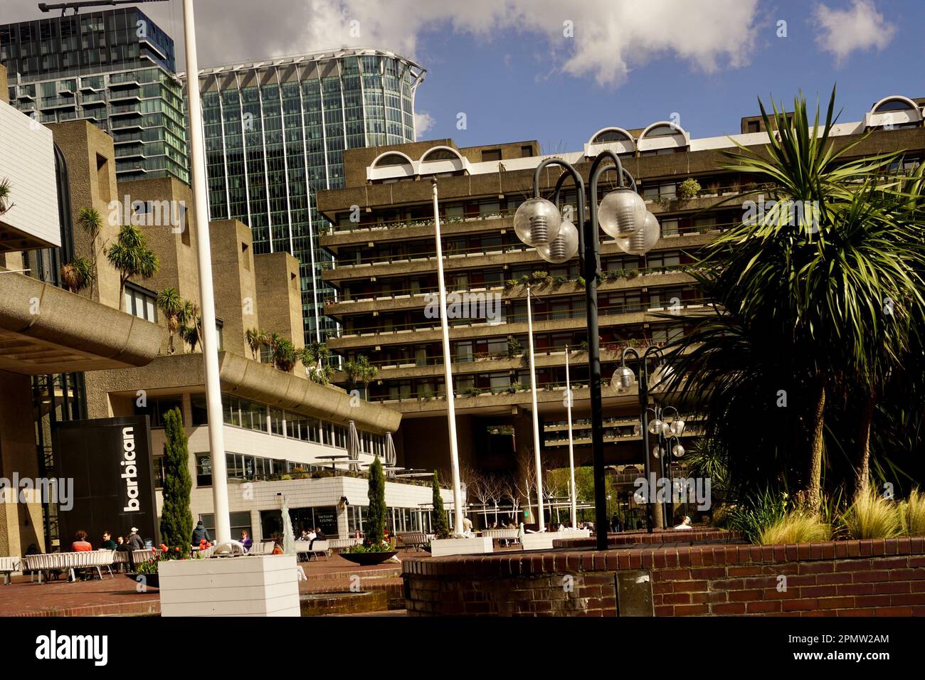 Barbican Centre, London, Großbritannien Stockfoto