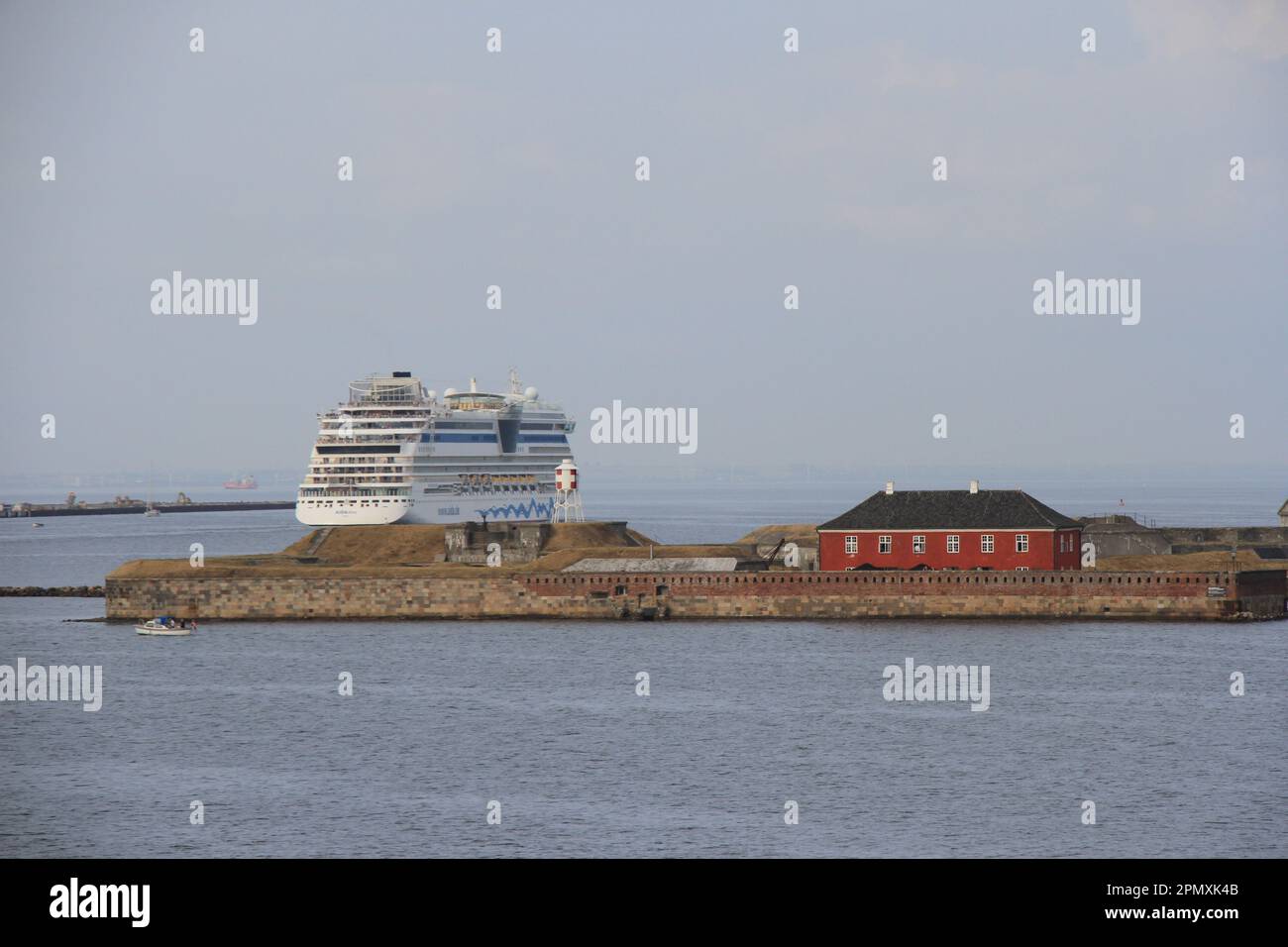 AIDA Diva in Kopenhagen, Dänemark Stockfoto