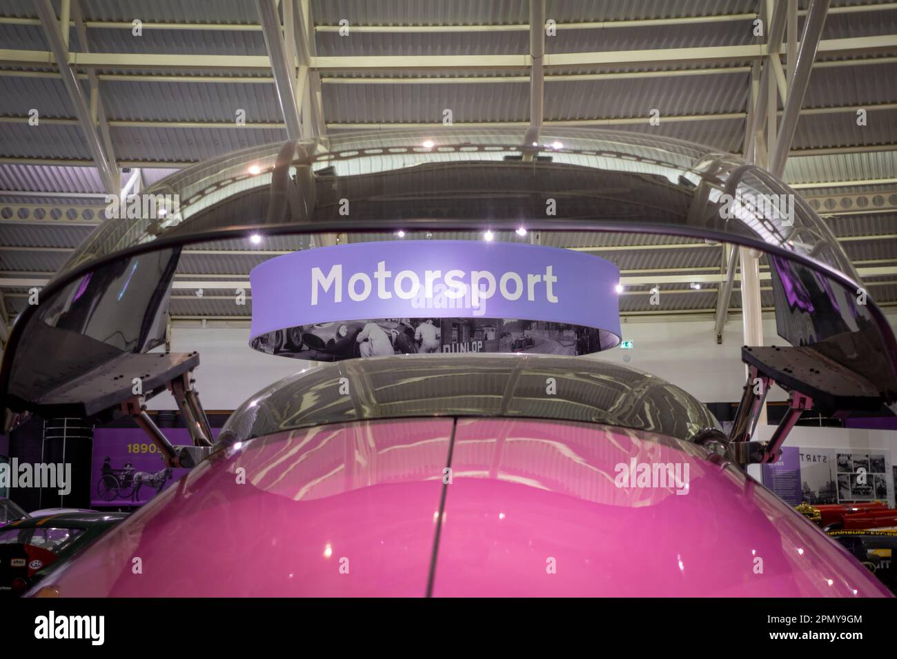 Warwickshire, Vereinigtes Königreich - märz 08 2023: British Motor Museum. Stockfoto
