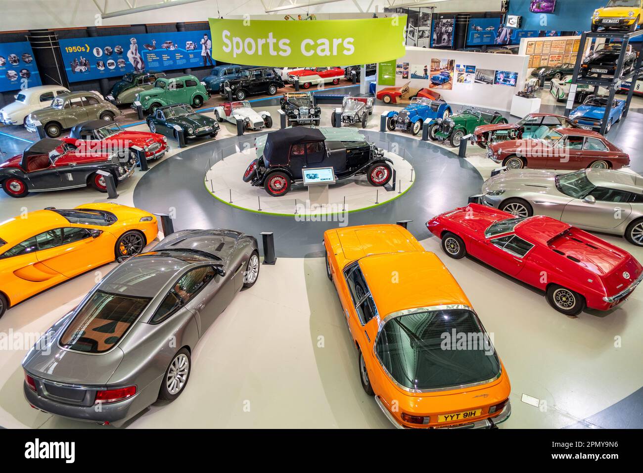 Warwickshire, Vereinigtes Königreich - märz 08 2023: British Motor Museum. Stockfoto