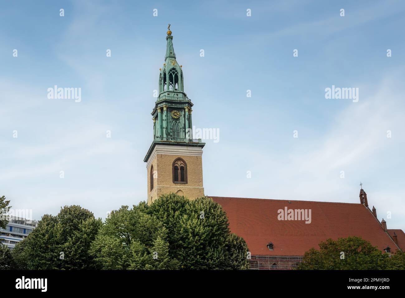 St. Mary Church - Berlin, Deutschland Stockfoto