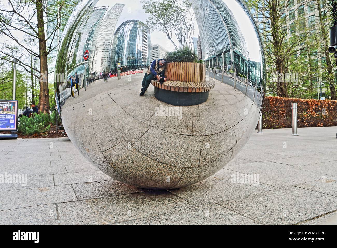 Canary Wharf Stockfoto