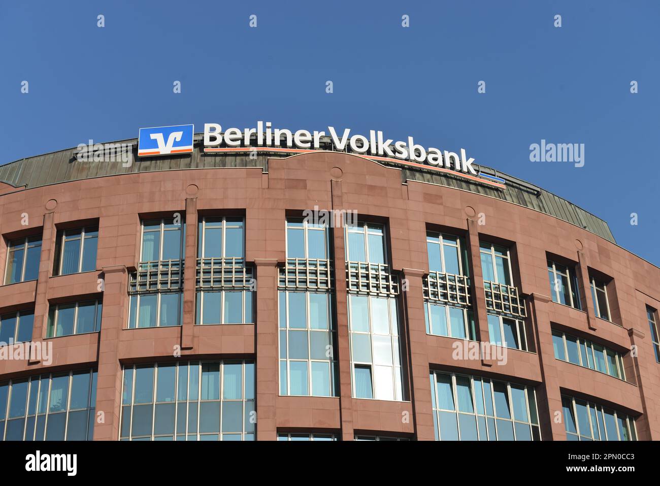 Berliner Volksbank, Budapester Straße, Tiergarten, Berlin, Deutschland Stockfoto