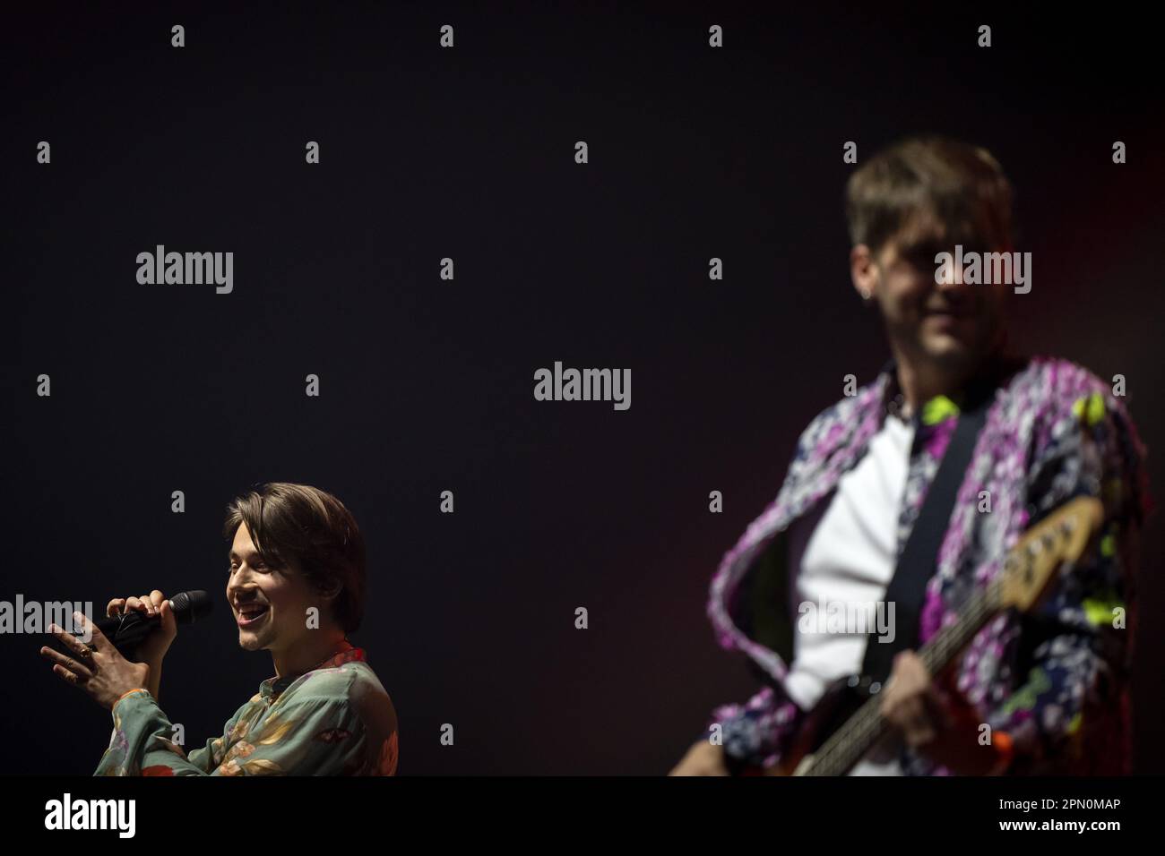 AMSTERDAM - Joker Out aus Slowenien während der jährlichen Eurovision in Concert Eurovision Party findet in AFAS Live statt. ANP SANDER KONING netherlands Out - belgium Out Credit: ANP/Alamy Live News Stockfoto