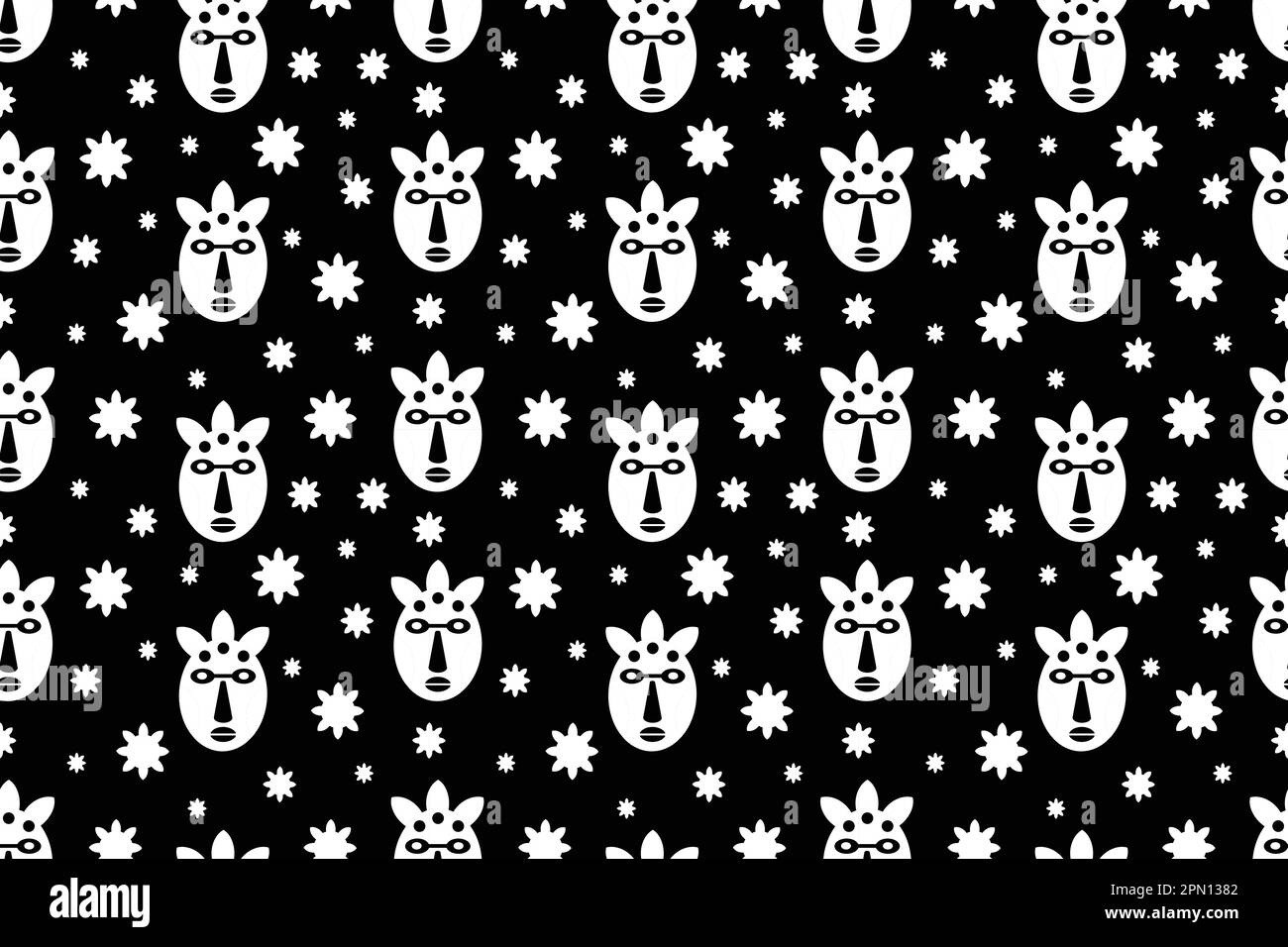 ikat folkloristisches Muster geometrische ethnische Ziergegenstände orientalisches Vektordesign ethnisch-aztekischer Tribal-Stil Nahtloses Hintergrundmuster afrikanisch-indisch-skandinavische mexikanische Tapetenbekleidung Batik. Stock Vektor