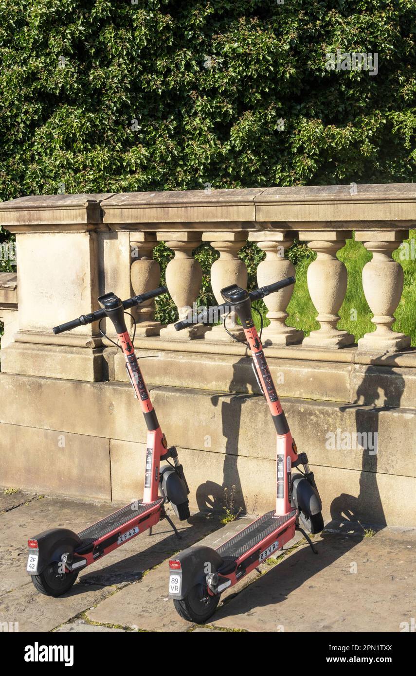 VOI Leih Roller in Liverpool Stockfoto