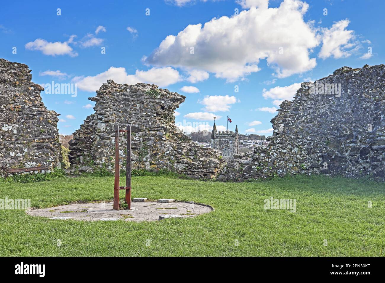 Plympton Castle in Pympton St. Maurice, Plymouth, Devon Stockfoto