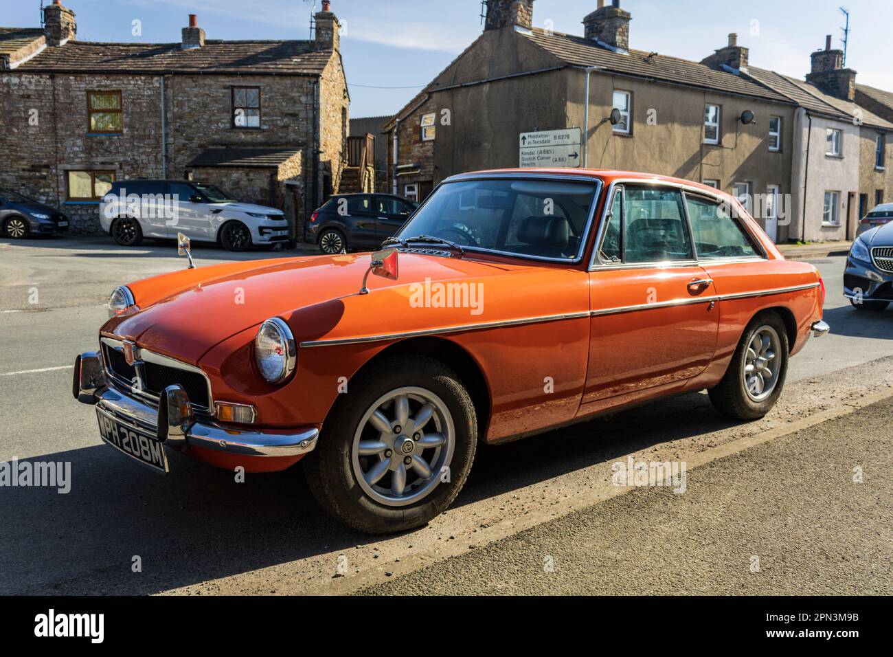 MG BGT. Kirkby-Stephen-Osterfeier 2023. Stockfoto