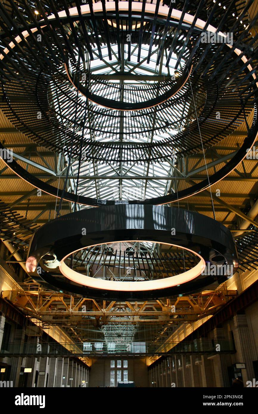 Battersea Power Station - architektonisches Merkmal von Lift 109 Stockfoto