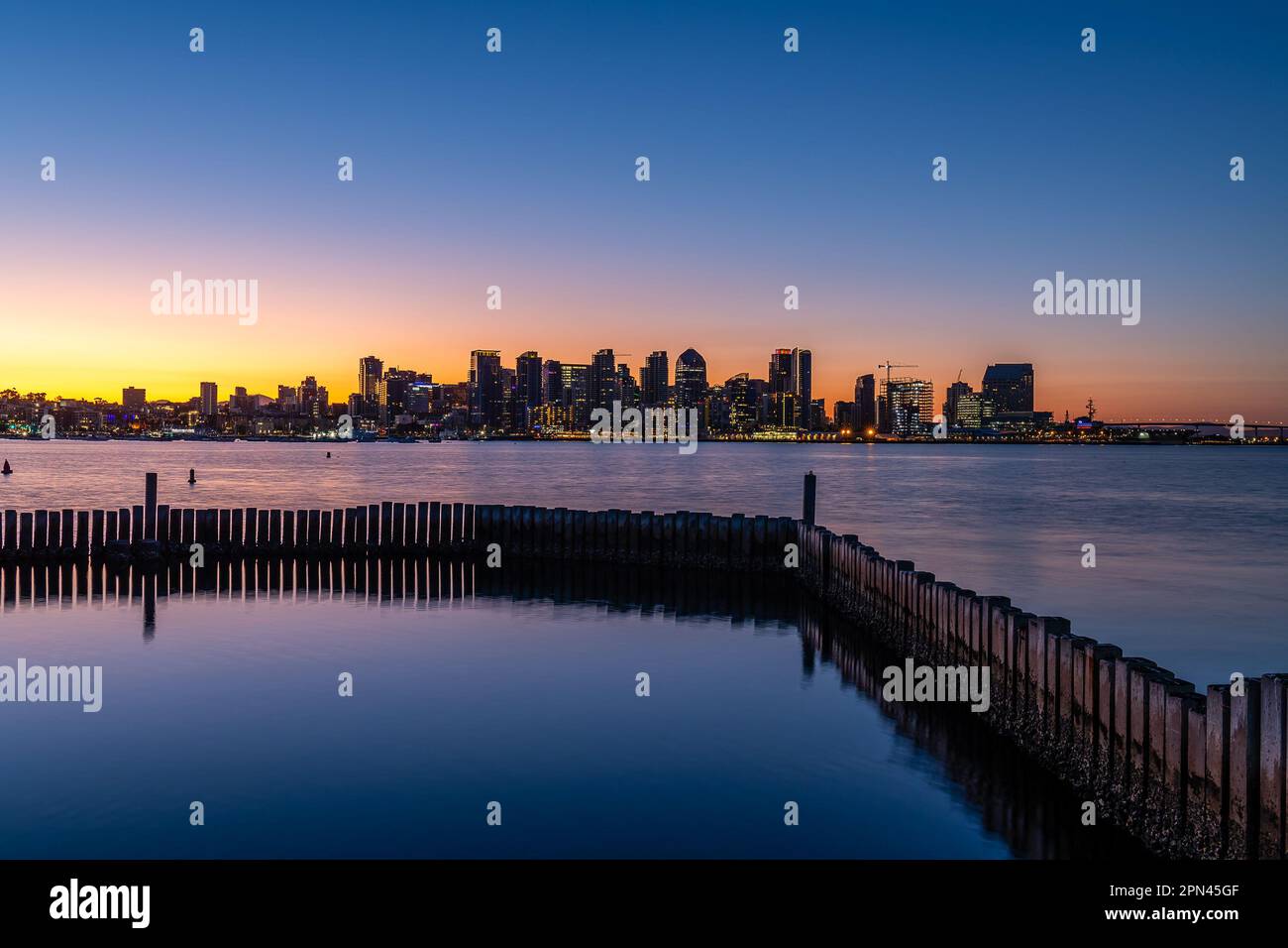 San Diego Sunrise Stockfoto