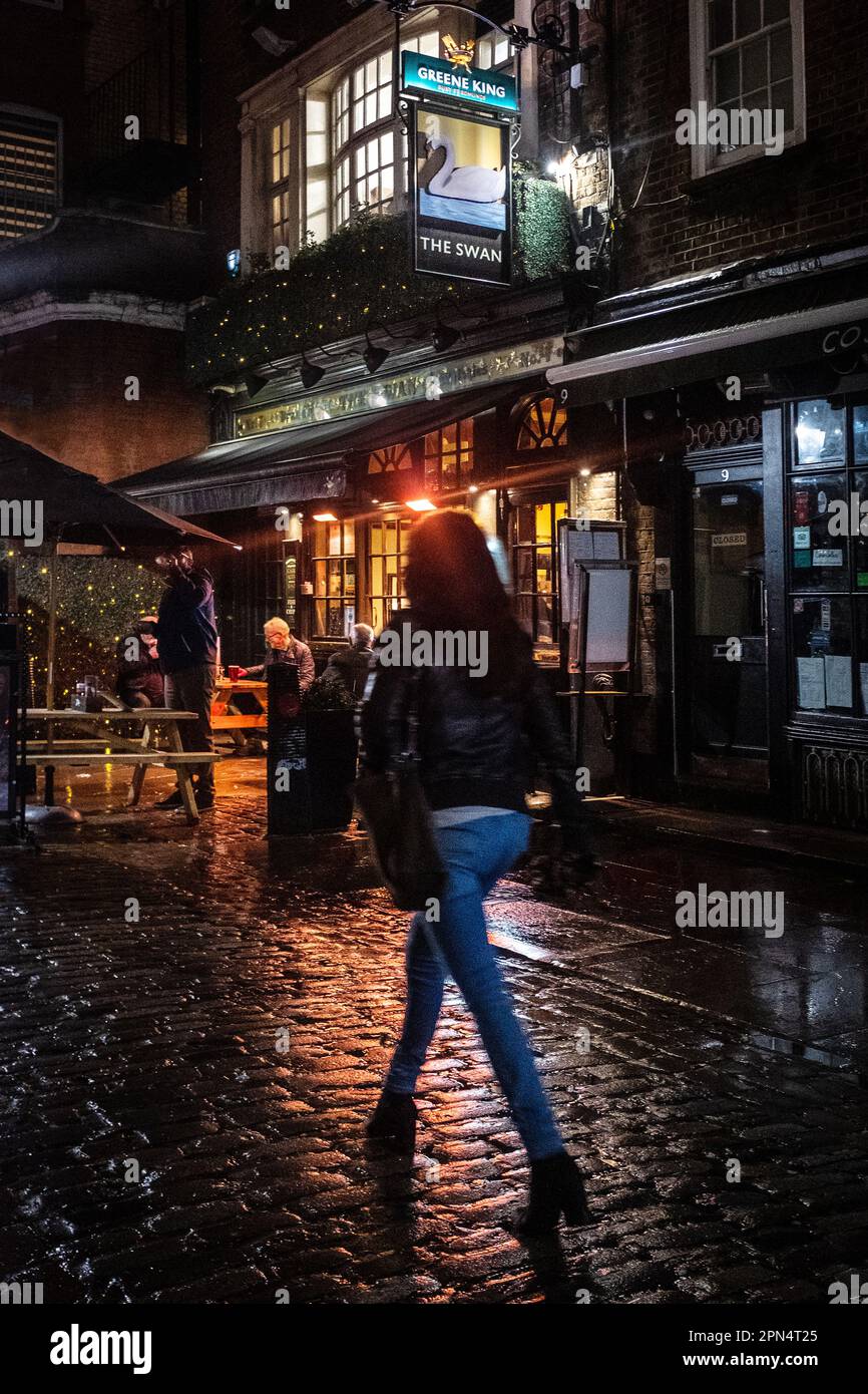 The Swan, Cosmo Place, Bloomsbury, London, Großbritannien Stockfoto