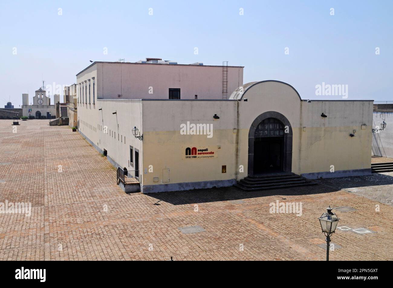 Castell Sant' Elmo, Festung, Schloss, Museo del Novecento, Kunstmuseum, Neapel, Kampanien, Italien Stockfoto
