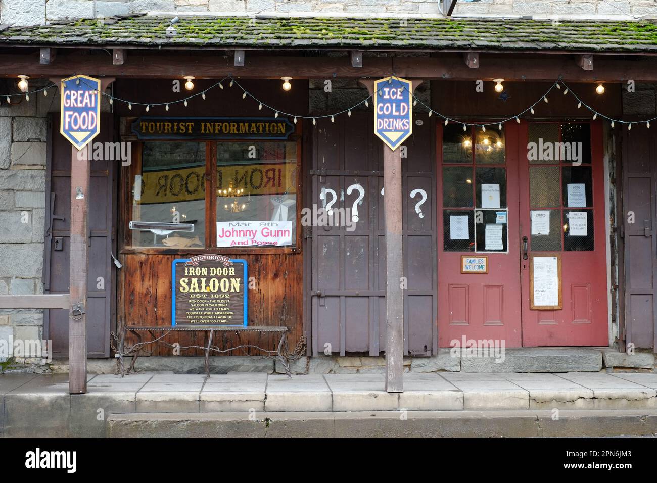 Groveland, Kalifornien, USA Stockfoto