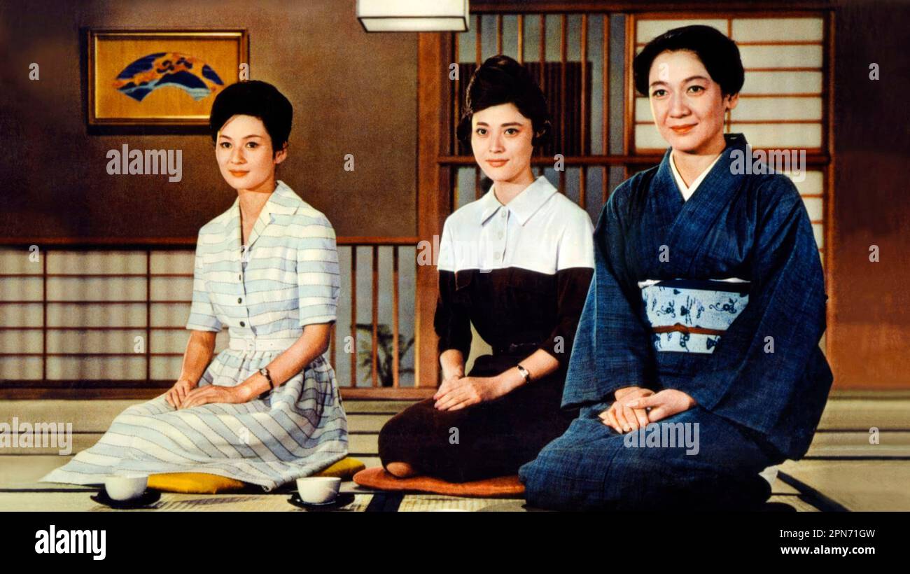 SETSUKO HARA, MARIKO OKADA und YOKO TSUKASA im SPÄTHERBST (1960