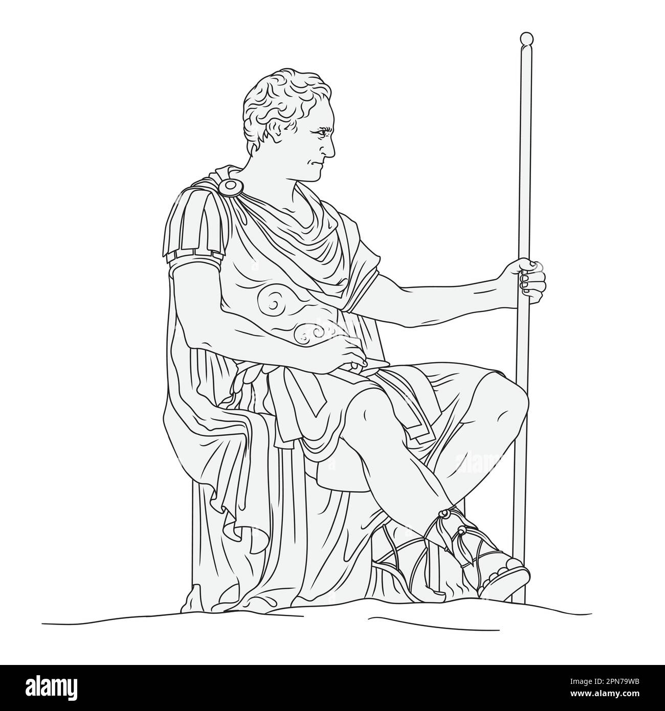 Antico tiranno romano Stock-Vektorgrafiken kaufen - Alamy