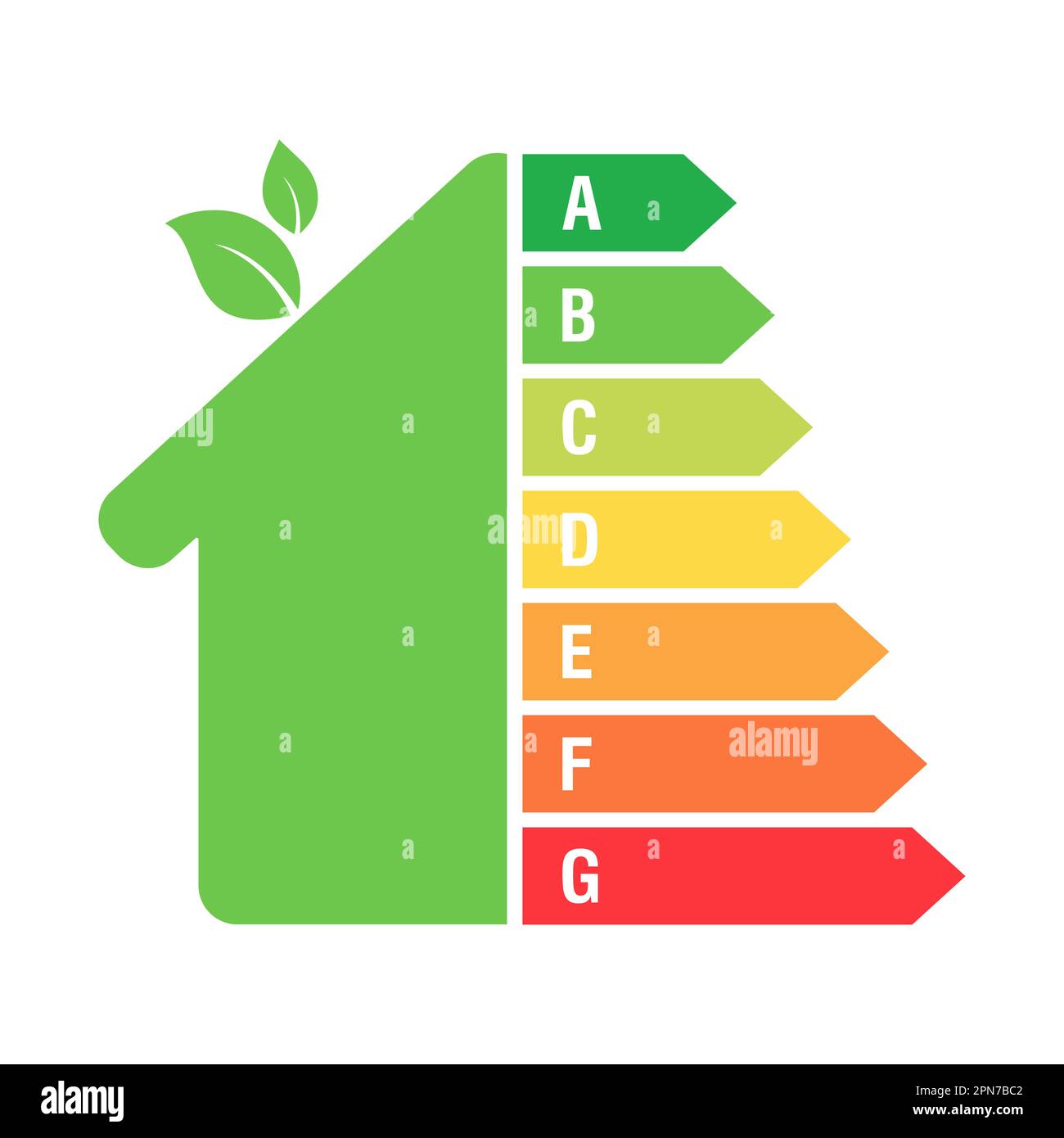 Energieeffizienz und Heimwerkerkonzept. Vektordarstellung Stock Vektor