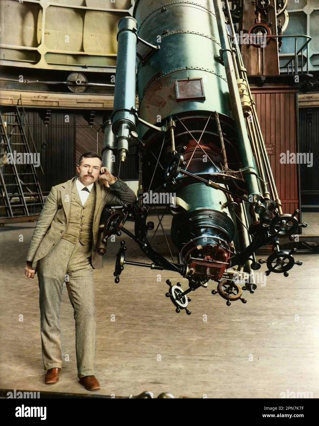 Edward Emerson Barnard (1857-1923). Astronome americain. E.E. Barnard Stockfoto