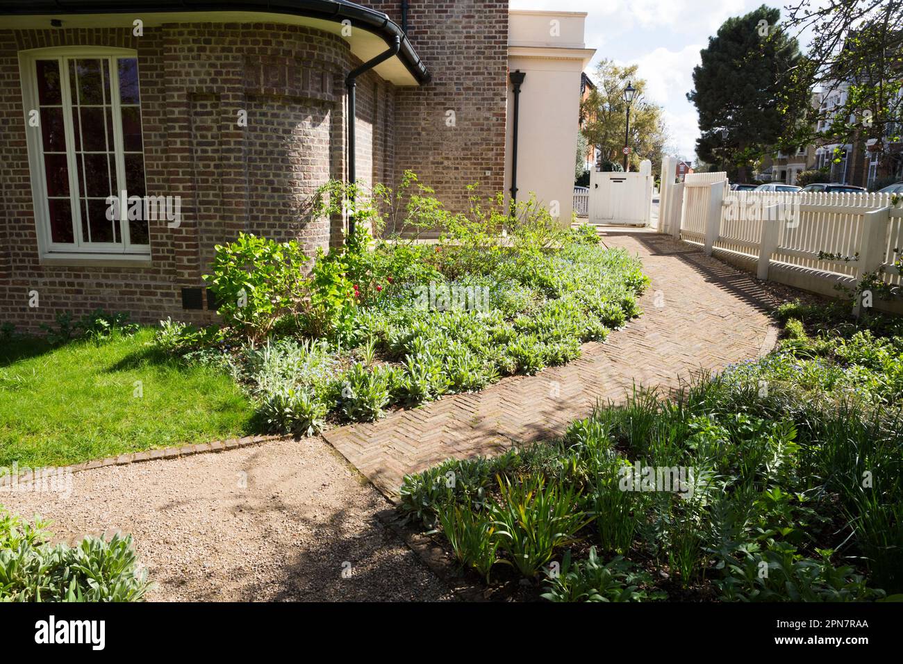 Garten und Anlage des Turners House 'Sandycoombe Lodge' ist ein