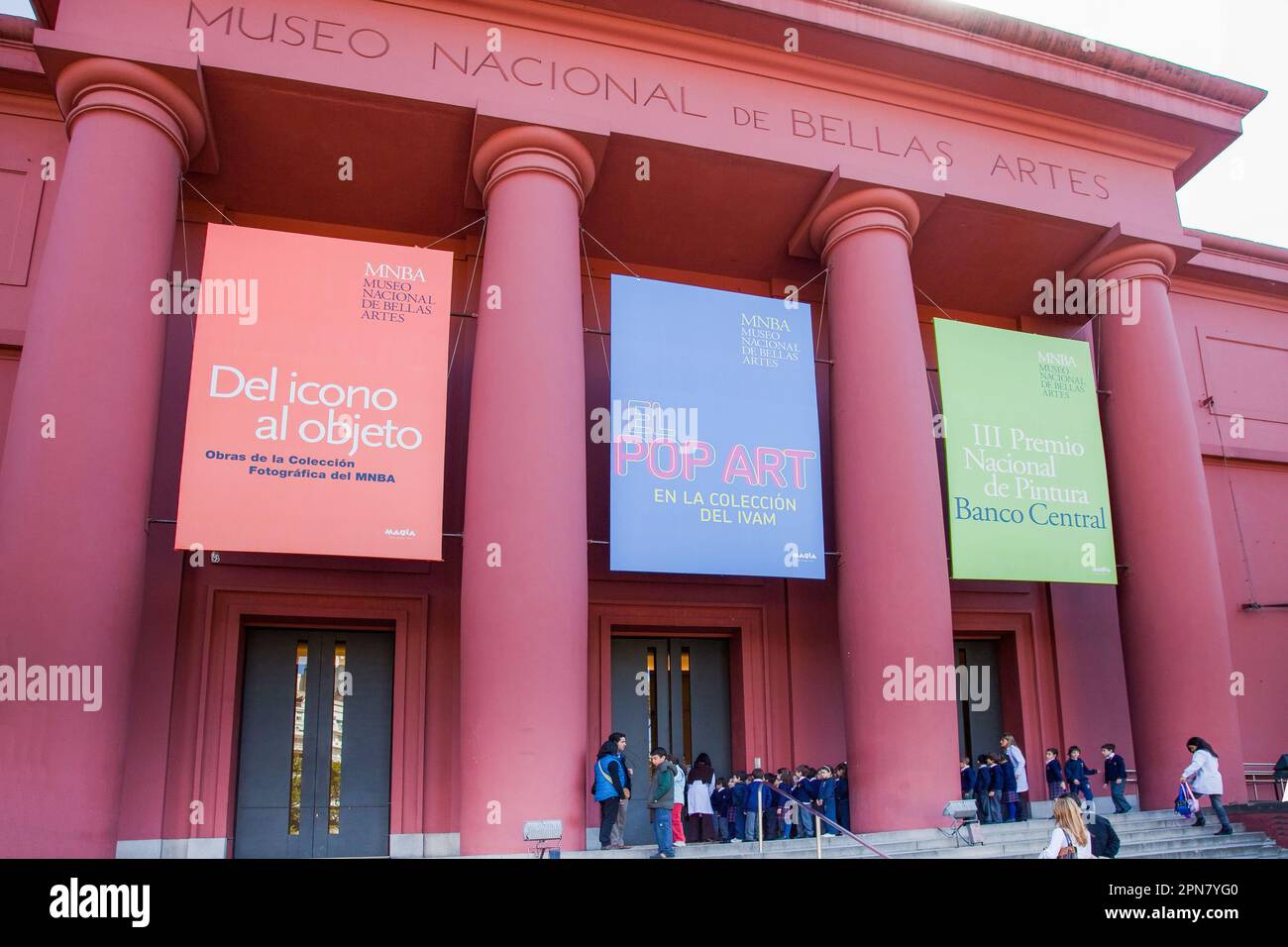 Argentinien, BuenosAires. Museo Nacional de Bellas Artes. Stockfoto