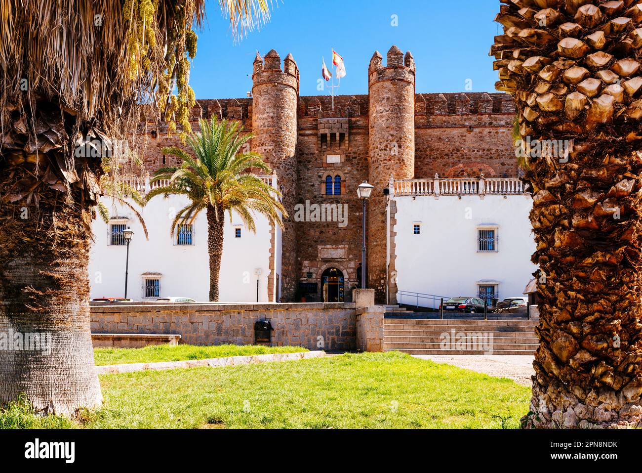 Der Palast der Herzöge von Feria, der Palacio de los Duques de Feria