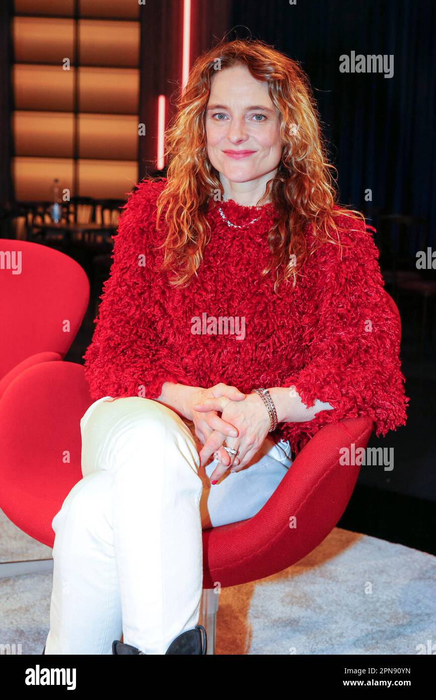 Anne Ratte-Polle bei der Aufzeichnung der WDR-Talkshow „Kölner Treff“ im WDR Studio BS 2. Köln, 09.03.2023 Stockfoto