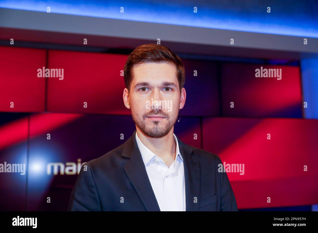 Vassili Golod in der ARD-Talkshow "Magischberger" im WDR Studio B. Köln, 29.11.2022 Stockfoto