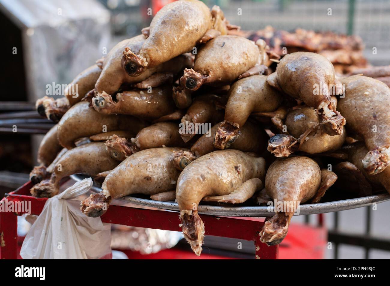 Street Food in Kairo (Ägypten) während des Ramadan Stockfoto