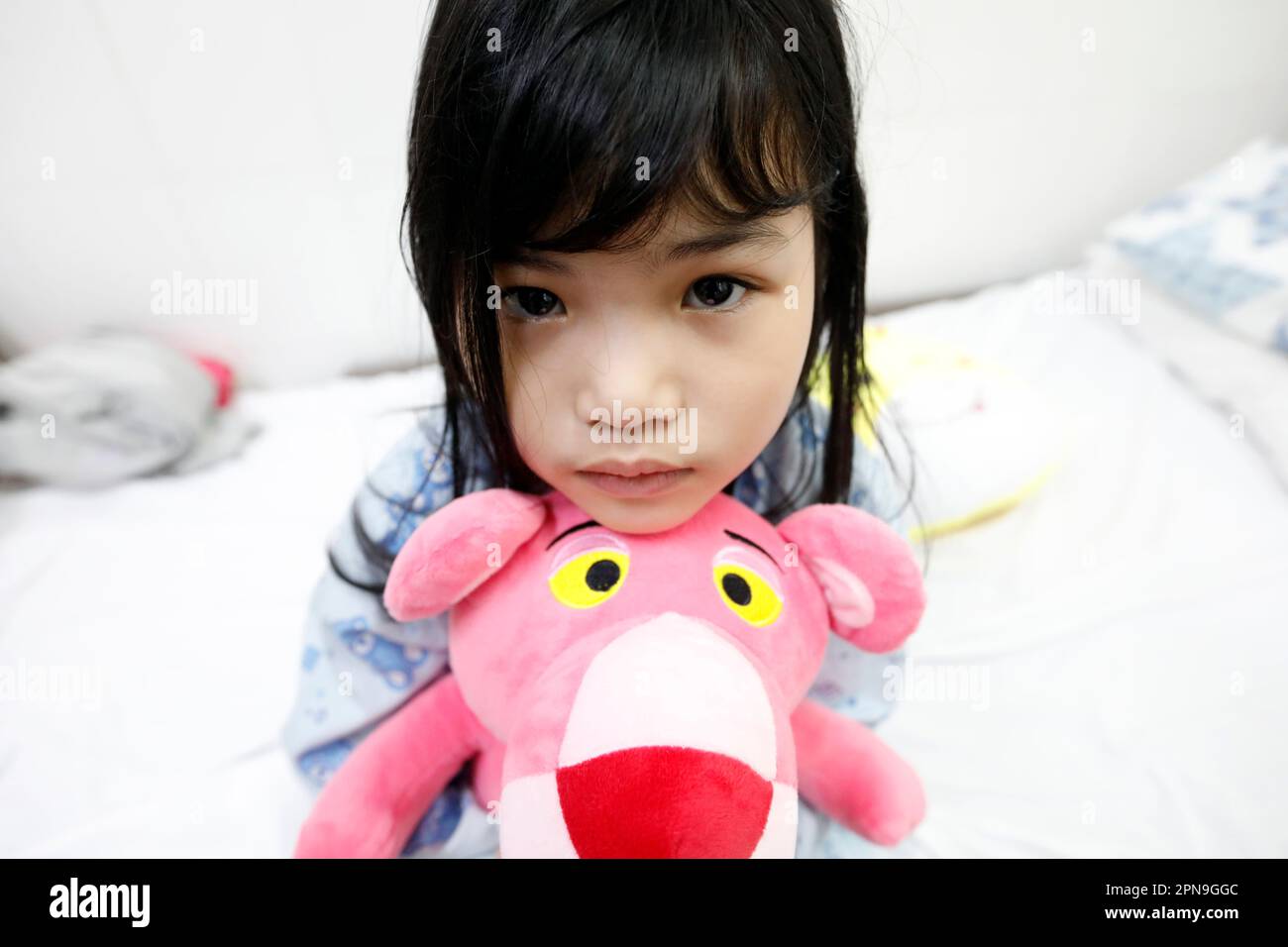 TAM Duc Krankenhaus. Kinderleiden an angeborenen Herzfehlern. Ho-Chi-Minh-Stadt. Vietnam. Stockfoto
