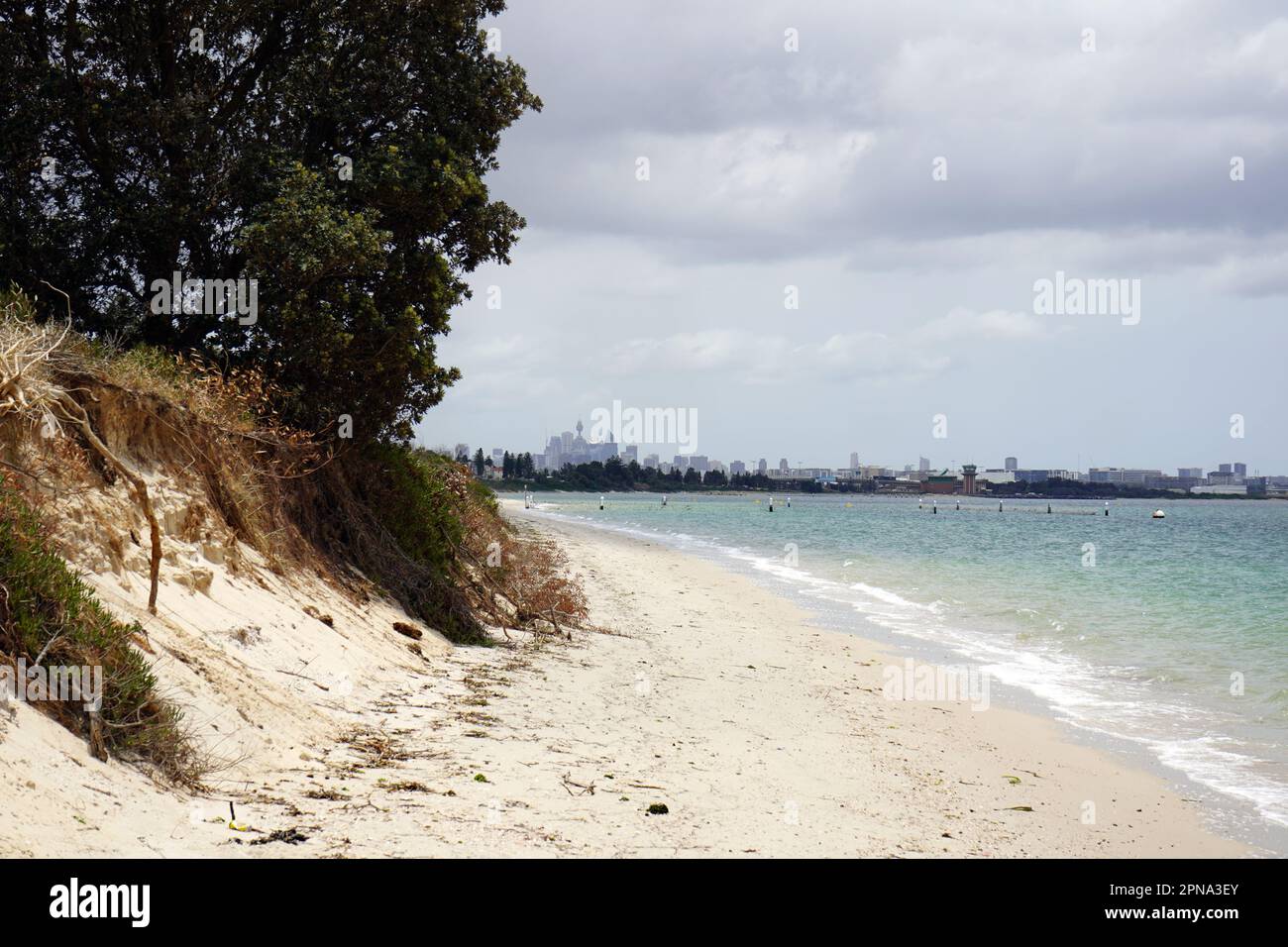 Lady Ronbinsons Beach in Botany Bay, Sydney. Stockfoto