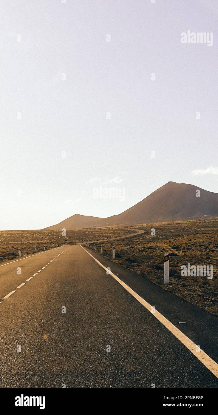 Lanzarote an einem Sommerwochenende Stockfoto