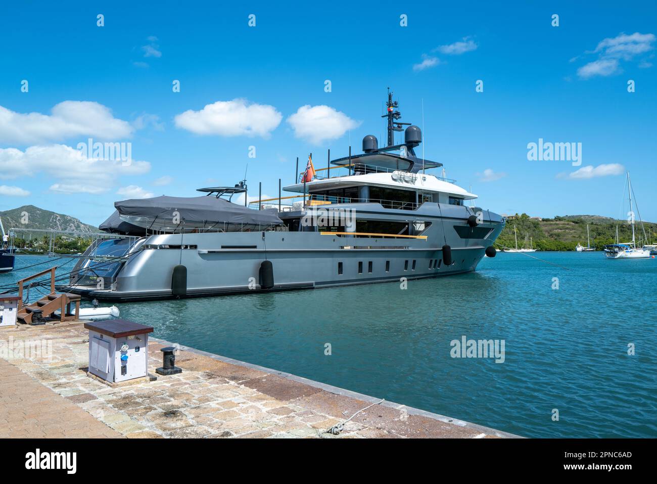 English Harbour Antigua Stockfoto