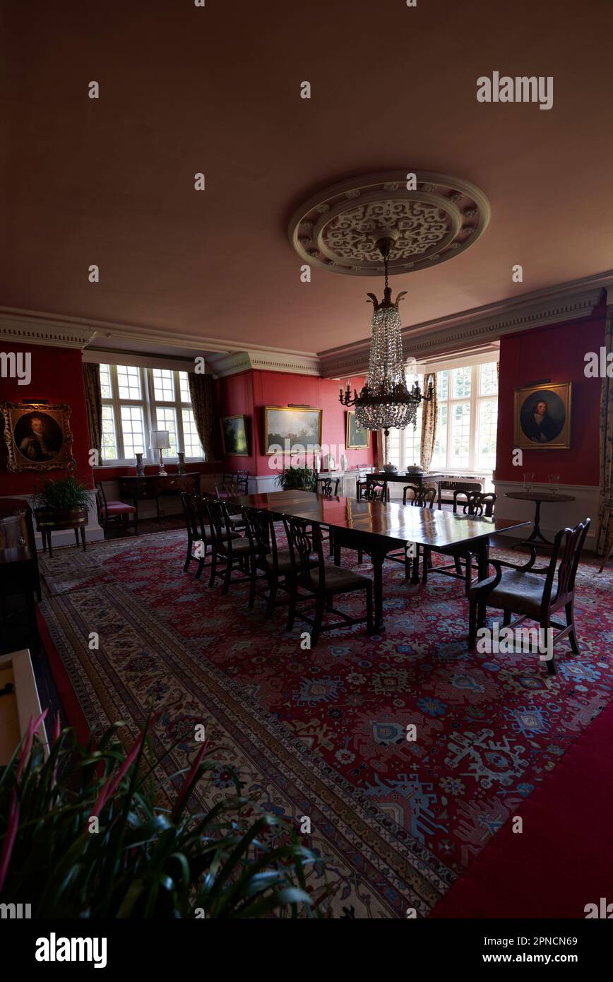 Das Innere der Burton Agnes Hall aus dem 17. Jahrhundert, Driffield, Yorkshire Stockfoto