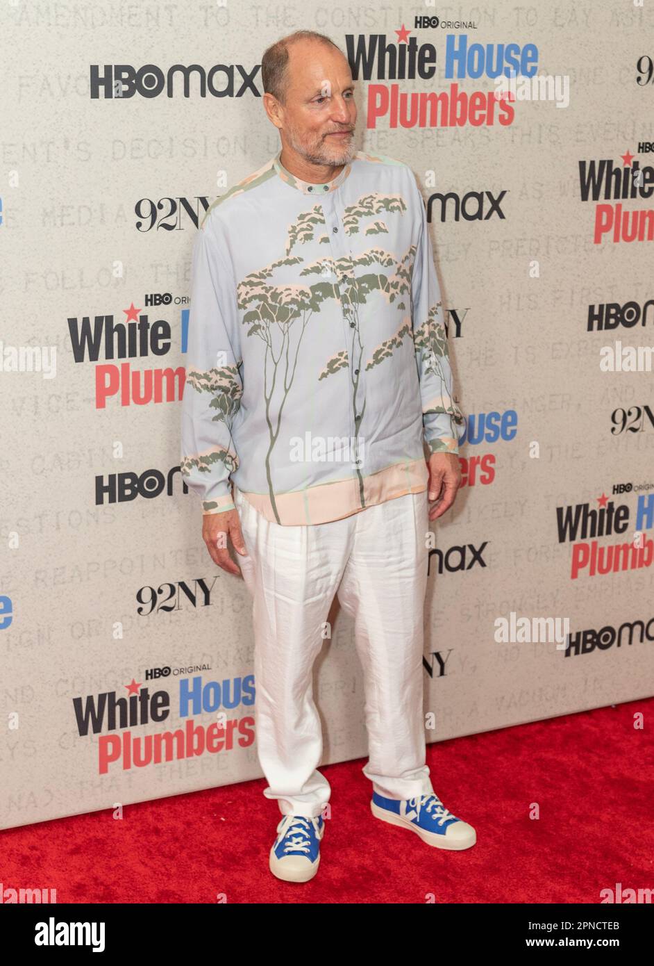 Woody Harrelson nimmt am 17. April 2023 an der Premiere der HBO TV