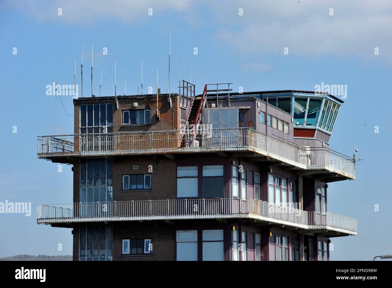 Flughafen Glasgow Prestwick, 18/04/23. Stockfoto